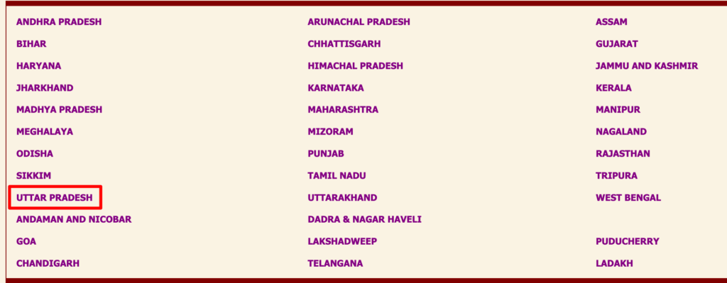 choose uttar pradesh